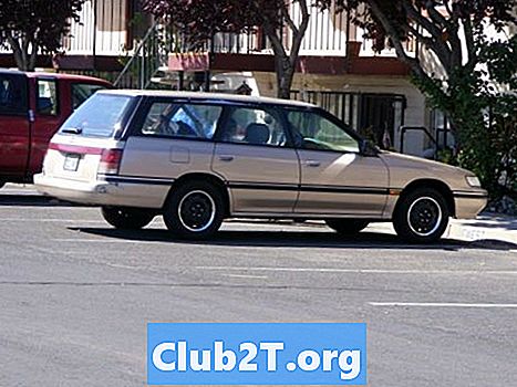 1992 Σχηματική Σειρά Στερεοφωνικών συρμάτων της Subaru Legacy