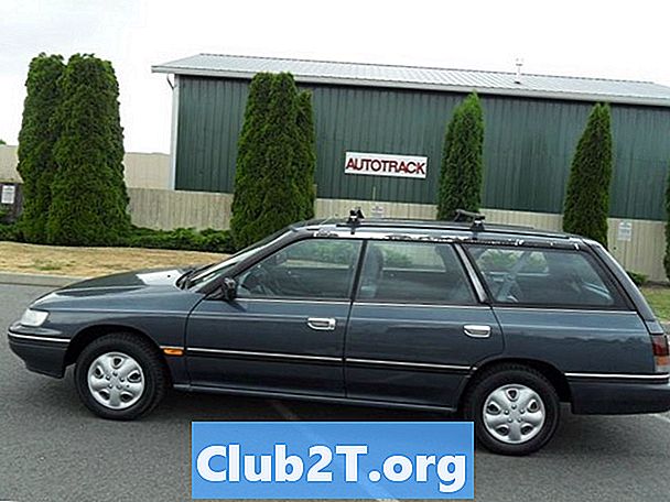 1992 m. Subaru Legacy Wagon nuotolinio automobilio paleidimo laidų schema