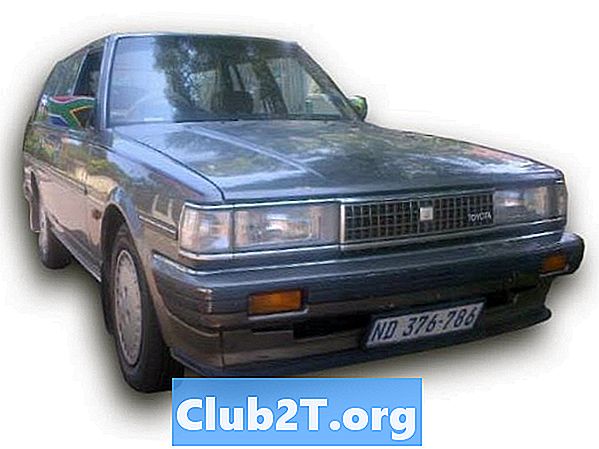 Diagrama 1992 da fiação do rádio de carro de Toyota Cressida - Carros