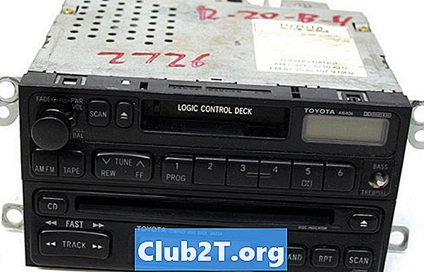1992 Toyota MR2 Car Stereo Radio Ožičenje