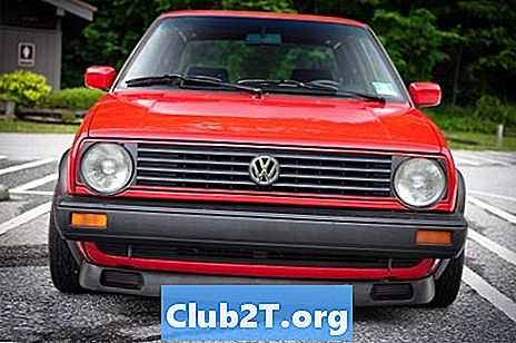 1992 Volkswagen Jetta Lambipirnide väljavahetamise suurused