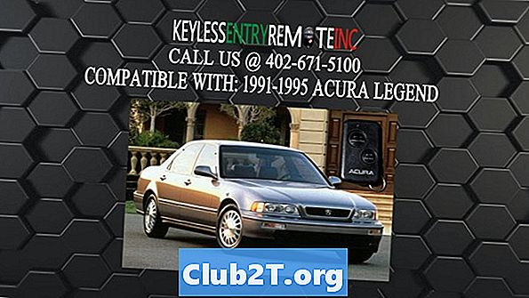 1993 Acura Legend Keyless Entry starta vadu shēma
