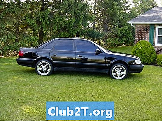 1993 Audi 100 Car Tire Size Diagram