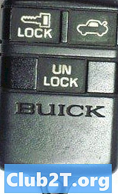1993 년 Buick LeSabre 열쇠가없는 입장 입장 선 그림