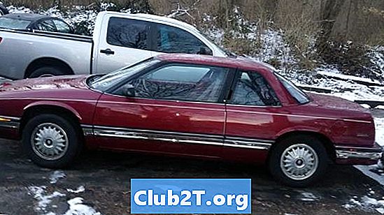 1993 Buick Regal 원격 시작 설치 다이어그램