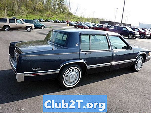 1993 Cadillac Eldorado 교체 용 전구 기본 크기