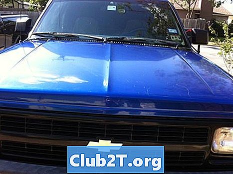 1993 Chevrolet Blazer Sprievodca diaľkovým ovládaním štartéra