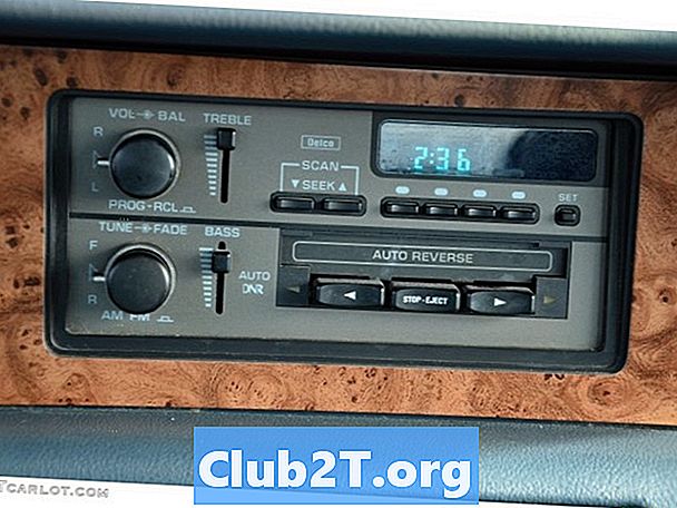 1993 Chevroletov Caprice Car Audio shema