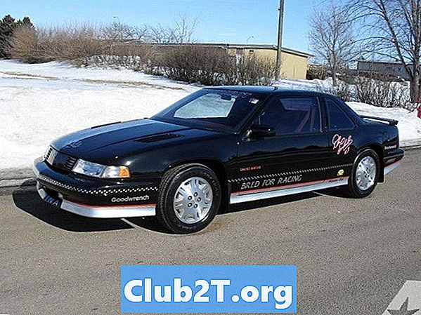 1993 m. „Chevrolet Lumina“ automobilių signalizacijos schema