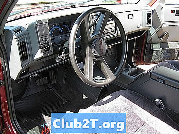 1993 Chevrolet S10 Pickup autórádió sztereó audio kábelezés