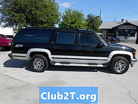 1993 Chevrolet Suburban -autoradio-stereokytkentäkaavio