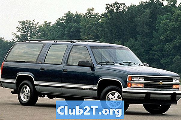 1993 Chevrolet Suburban Replacement Light Bulb Størrelser - Biler
