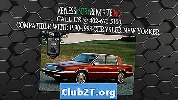 1991 Chrysler New Yorker fjärrstartsledningsdiagram