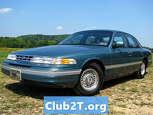 1993 Πληροφορίες για το μέγεθος των ελαστικών Ford Crown Victoria