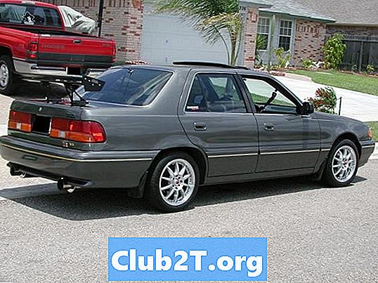 Sơ đồ lắp đặt an ninh xe hơi Hyundai Sonata 1993