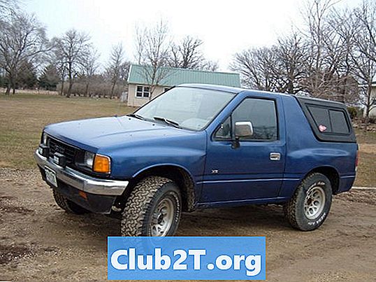 1993 Isuzu Amigo המכונית אבטחה תרשים התקנה