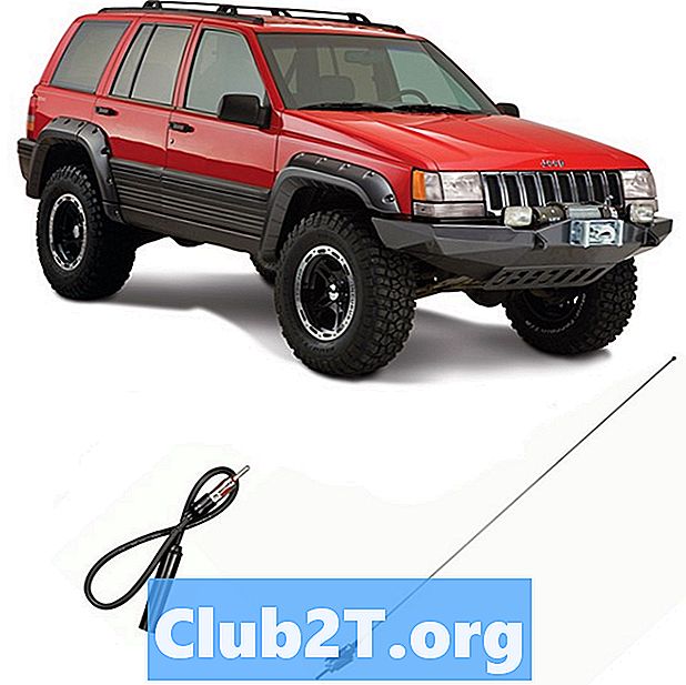 1993 Jeep Cherokee Auto Stereo Bedradingschema