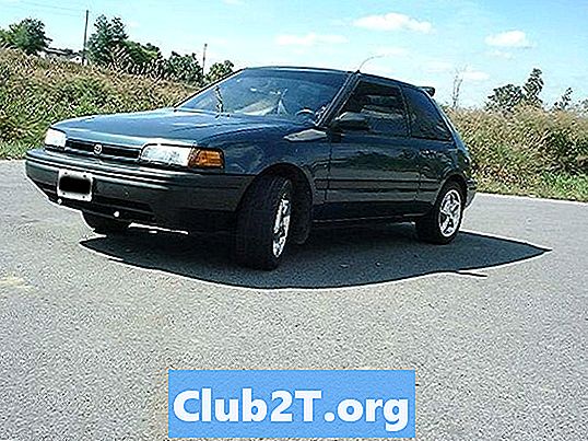 1993 m. „Mazda 929 Auto Alarm“ laidų schema