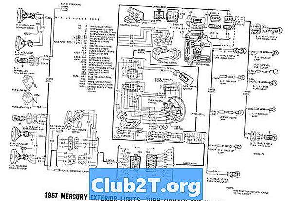 1993 Diagram Kabel Pemula Remote Cougar Merkurius