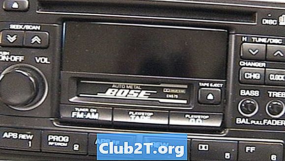 1993 Nissan Pathfinder bilradio radio ledningsdiagram