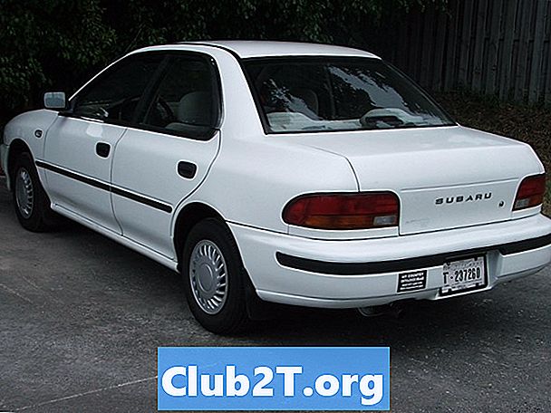 1993 Subaru Impreza Auto Sprievodca elektroinštaláciou štartéra