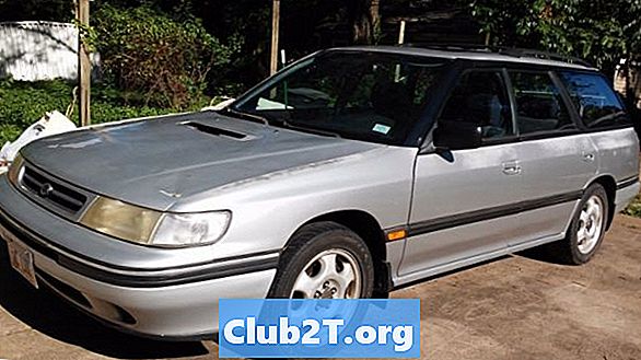 1993 Subaru Legacy 왜건 자동차 오디오 배선 차트 - 자동차