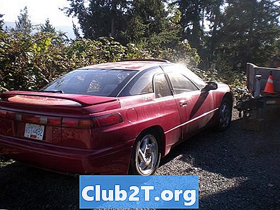 1993 Information om Subaru SVX Reparation Däck Storlek