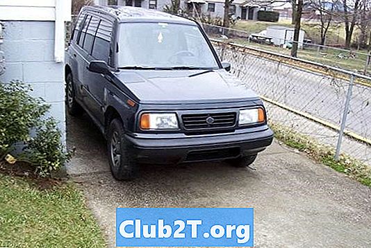 1993 Suzuki Sidekick automobilio stereo laidų schema