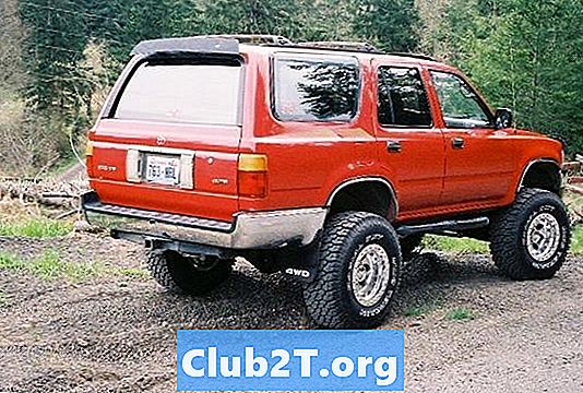 1993 Sơ đồ nối dây âm thanh xe hơi Toyota 4Runner