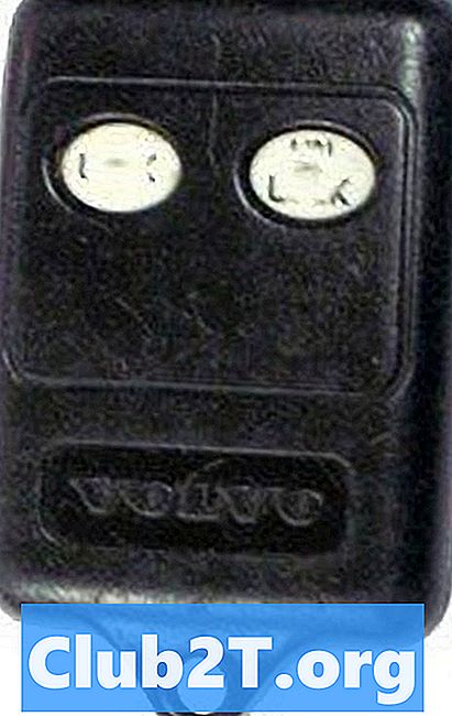1993 Volvo 940 열쇠가없는 항목 초보 배선 설명서
