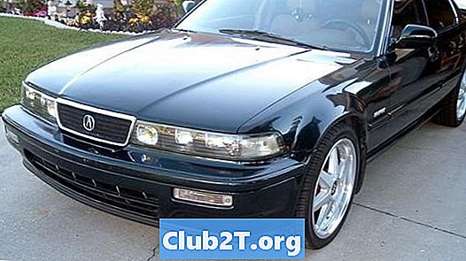 1994 Acura Vigor Carta de tamanho de pneu de carro - Carros