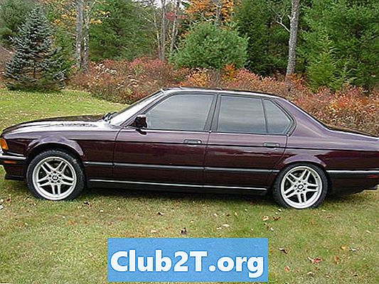 1994 BMW 740i bildekkstørrelsesguide