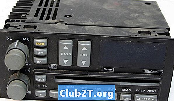 1996 שברולט Beretta רכב רדיו חיווט תרשים
