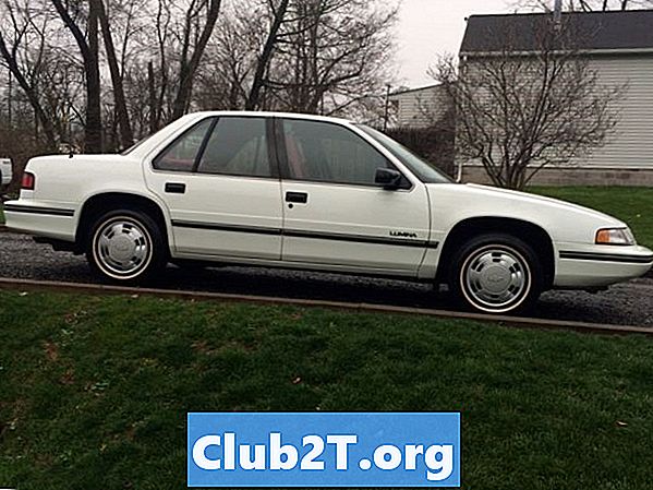 Informações sobre o tamanho do pneu de carro Chevrolet Lumina de 1994