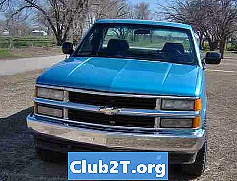 1994 Thông tin kích thước bóng đèn tự động Chevrolet Pickup