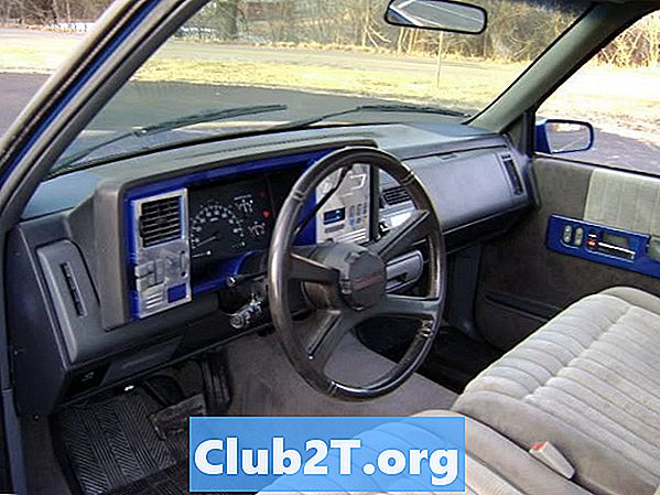 1994 Chevrolet S10 Blazer Car Stereo Radio Ožičenje Diagram