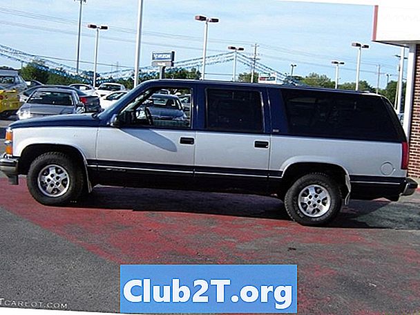 Hướng dẫn kích thước bóng đèn xe Chevrolet Suburban 1994