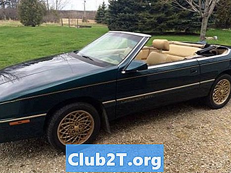 1994 Chrysler LeBaron auto radio vadu shēma
