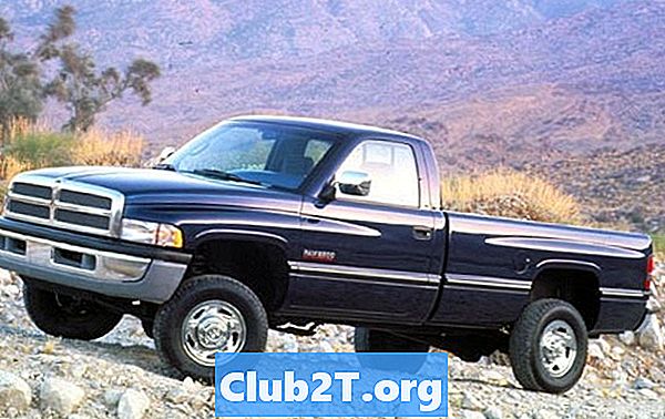 1994 Dodge Ram 2500 lastbil bilradio kopplingsschema