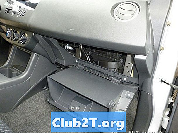 1994 „Ford Probe“ automobilių radijo stereo laidų schema