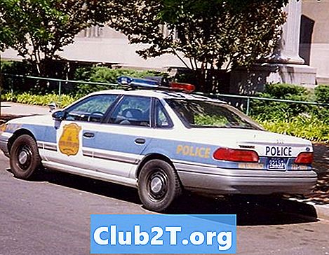 1994 포드 토러스 자동차 보안 배선 다이어그램