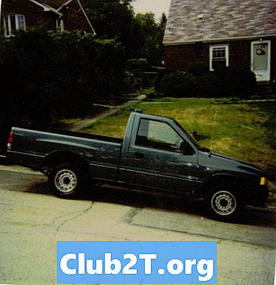 1994 Isuzu Pickup Car Alarm Guia de fiação