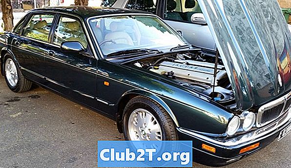 1994 Jaguar XJ6 automobilio stereo laidų schema