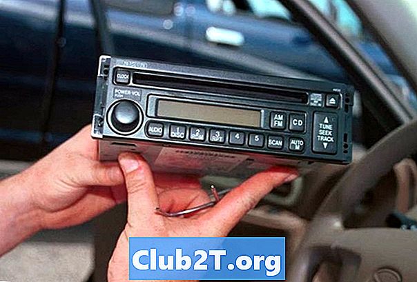 1994 m. „Mazda Protege“ automobilio stereo radijo laidų schema