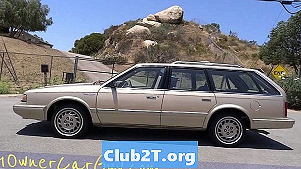 1994 Schemat okablowania autoalarmowego Oldsmobile Cutlass Ciera