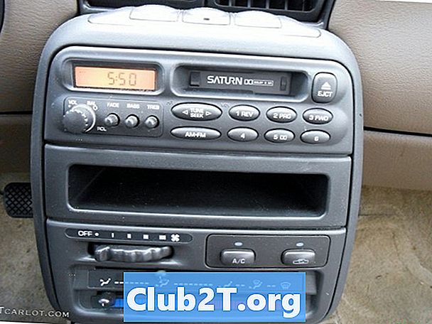 1994 Saturnus SW1 Bedradingsgids voor car audio - Auto'S
