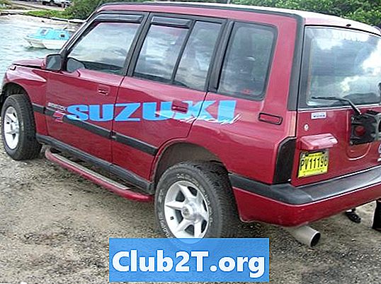Руководство по размерам лампочек автомобилей Suzuki Sidekick 1994 года