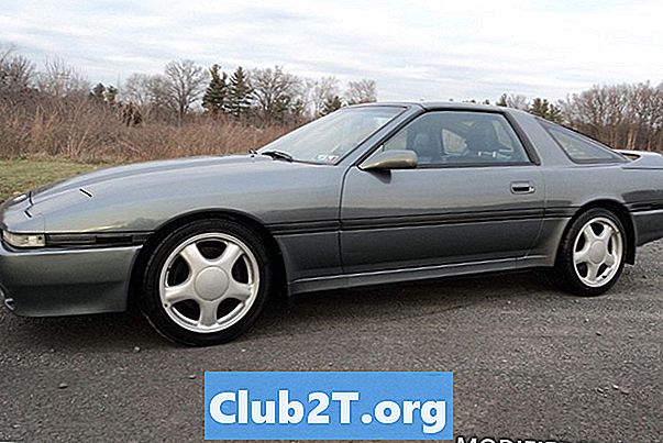 1994 Toyota Supra Turbo OEM Průvodce velikostmi pneumatik