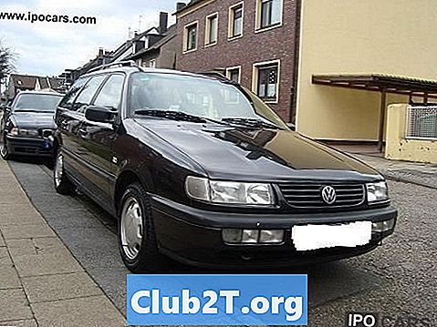 Tabela 1994 de fiação do rádio de carro de Volkswagen Passat