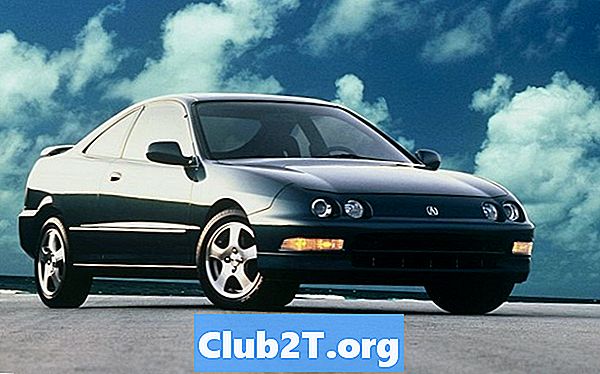 1995 Acura Integra GSR guía de tamaño de neumáticos automotrices
